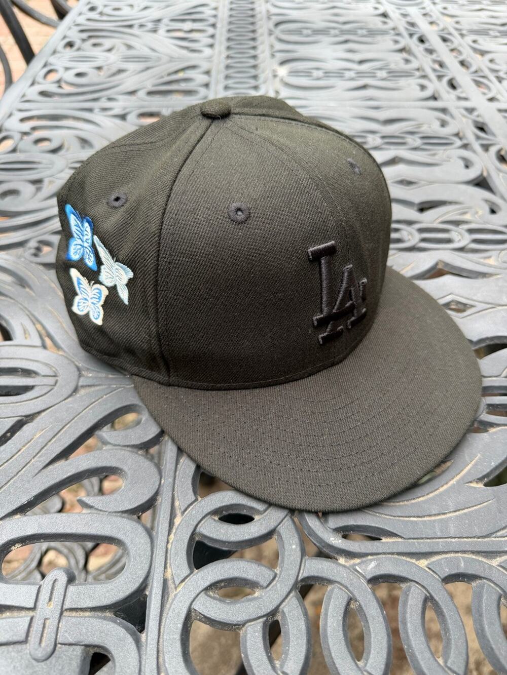 New Era LA Dodgers Butterfly Fitted Hat
